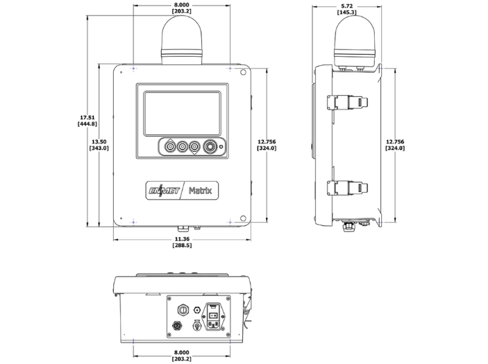 Thiết bị phân tích không khí thở toàn diện ENMET Matrix Air